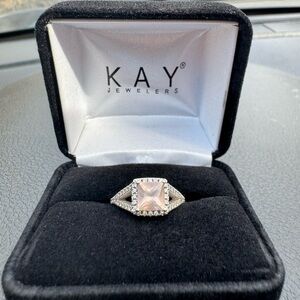 Kay Jewelers Custom Peach Morganite Ring